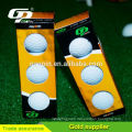 Custom white range golf balls with logo printing